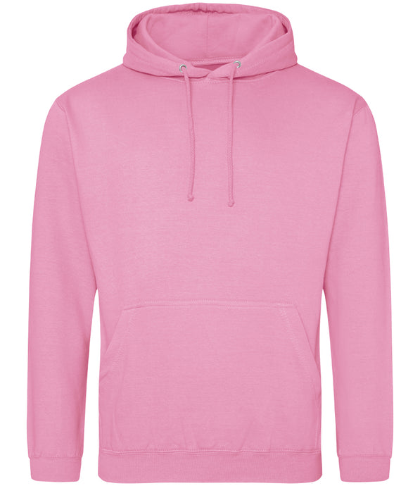 AWDis College Hoodie 280gsm JH001 Candyfloss Pink