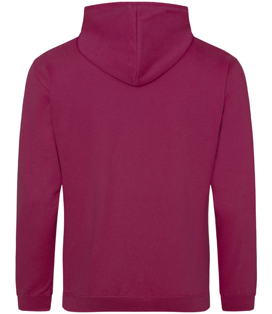 AWDis College Hoodie 280gsm JH001 Cranberry