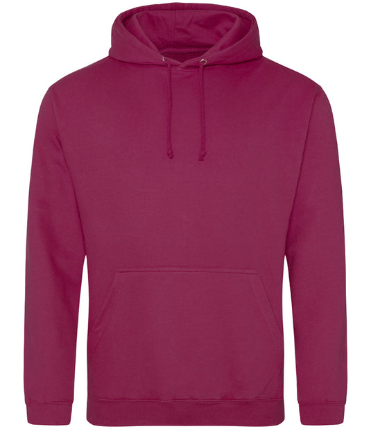 AWDis College Hoodie 280gsm JH001 Cranberry