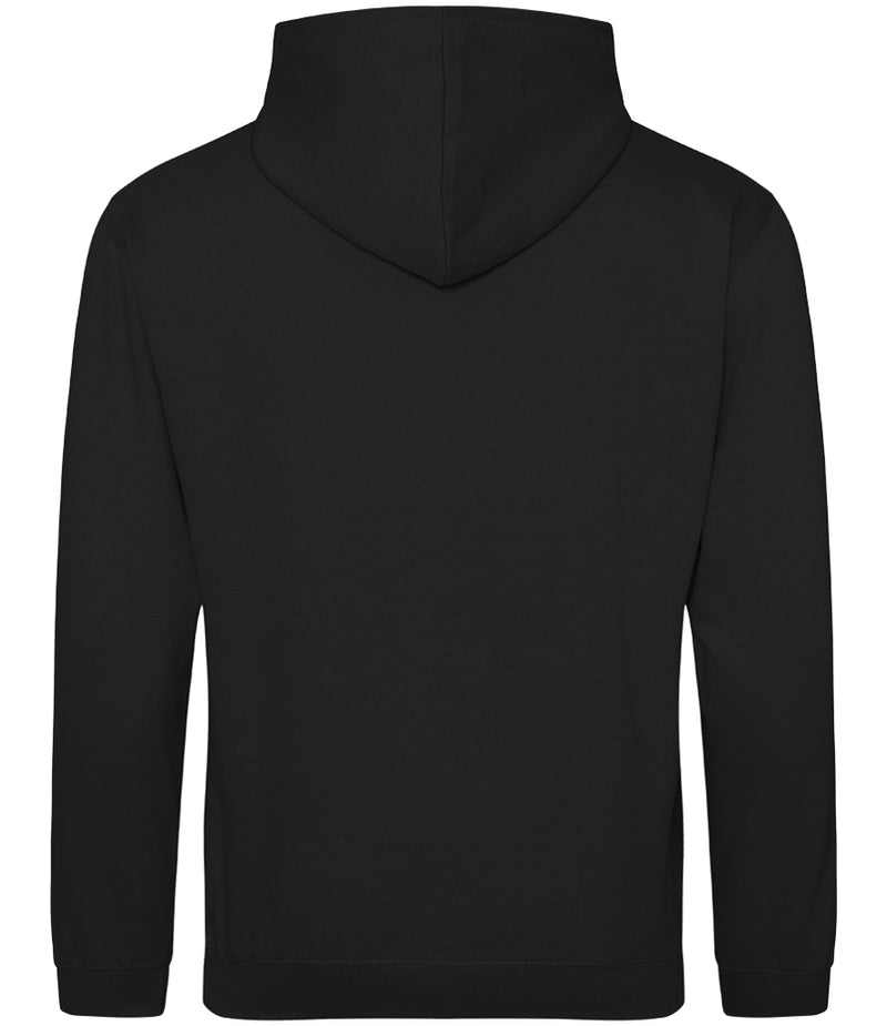 Load image into Gallery viewer, AWDis College Hoodie 280gsm JH001 Deep Black

