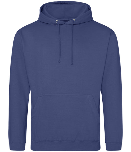 AWDis College Hoodie 280gsm JH001 Denim Blue
