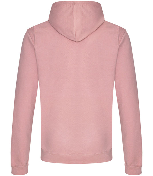 AWDis College Hoodie 280gsm JH001 Dusty Pink