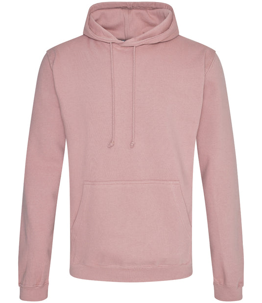 AWDis College Hoodie 280gsm JH001 Dusty Pink