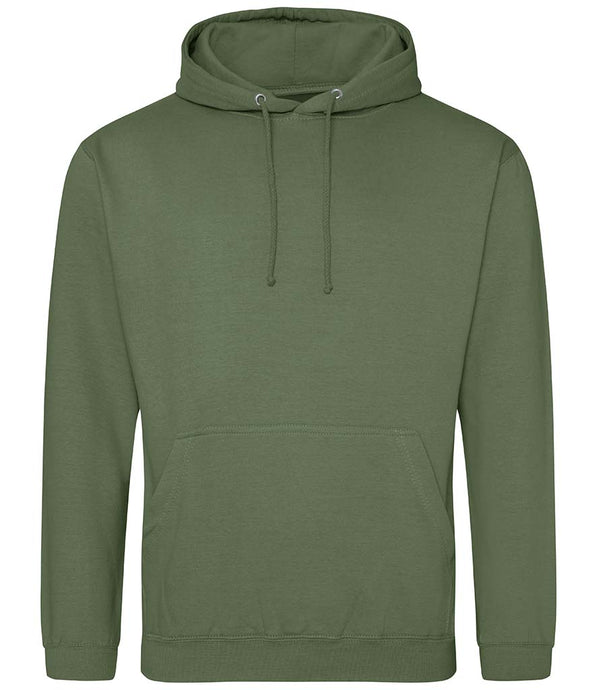 AWDis College Hoodie 280gsm JH001 Earthy Green