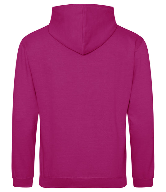 AWDis College Hoodie 280gsm JH001 Festival Fuchsia