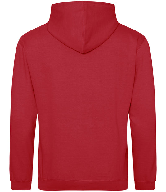 AWDis College Hoodie 280gsm JH001 Fire Red