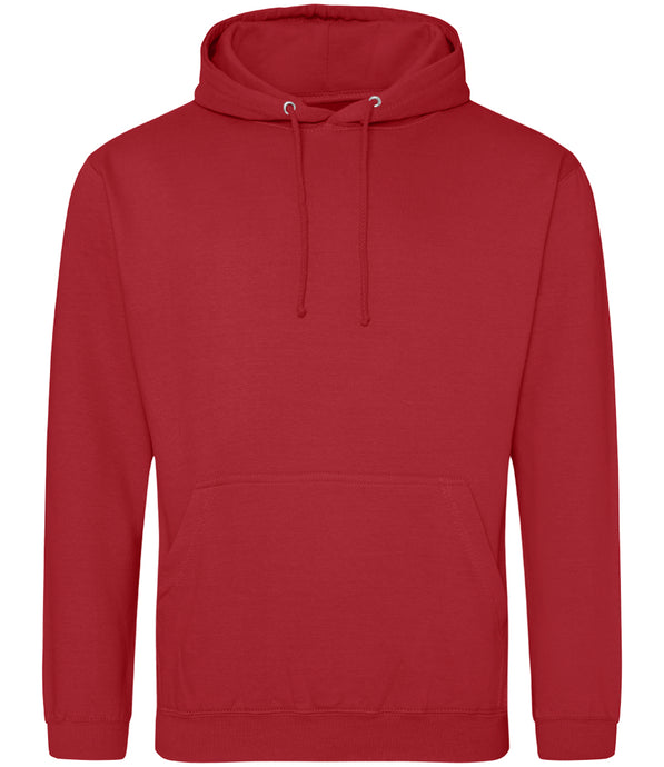 AWDis College Hoodie 280gsm JH001 Fire Red