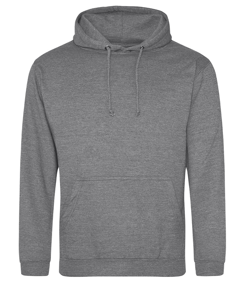 Load image into Gallery viewer, AWDis College Hoodie 280gsm JH001 Graphite Heather
