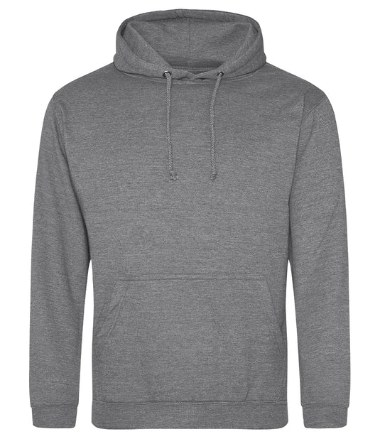 AWDis College Hoodie 280gsm JH001 Graphite Heather