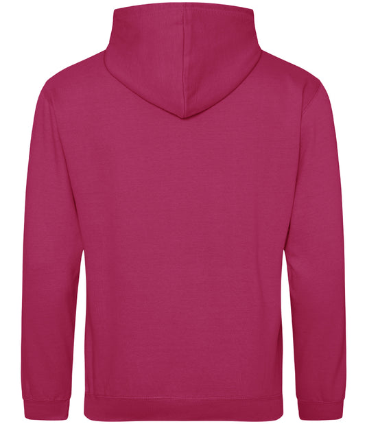 AWDis College Hoodie 280gsm JH001 Hot Pink