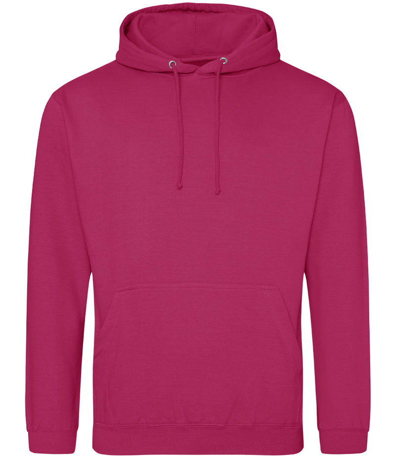 Load image into Gallery viewer, AWDis College Hoodie 280gsm JH001 Hot Pink
