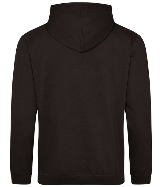 AWDis College Hoodie 280gsm JH001 Jet Black