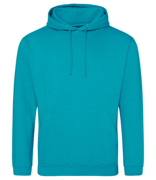 AWDis College Hoodie 280gsm JH001 Lagoon Blue