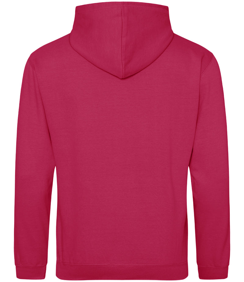 Load image into Gallery viewer, AWDis College Hoodie 280gsm JH001 Lipstick Pink
