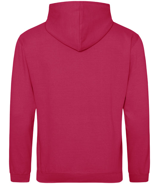 AWDis College Hoodie 280gsm JH001 Lipstick Pink
