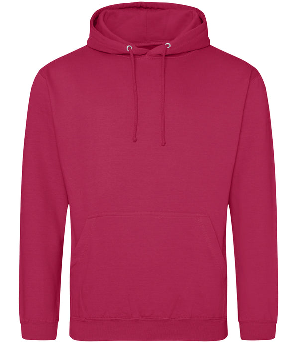 AWDis College Hoodie 280gsm JH001 Lipstick Pink