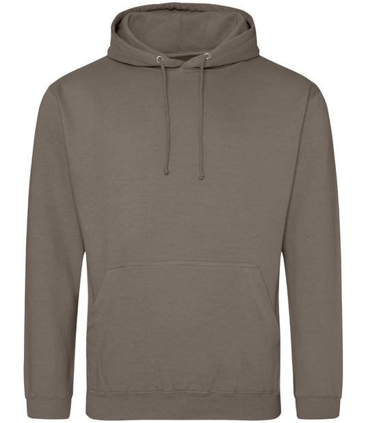 AWDis College Hoodie 280gsm JH001 Natural Clay