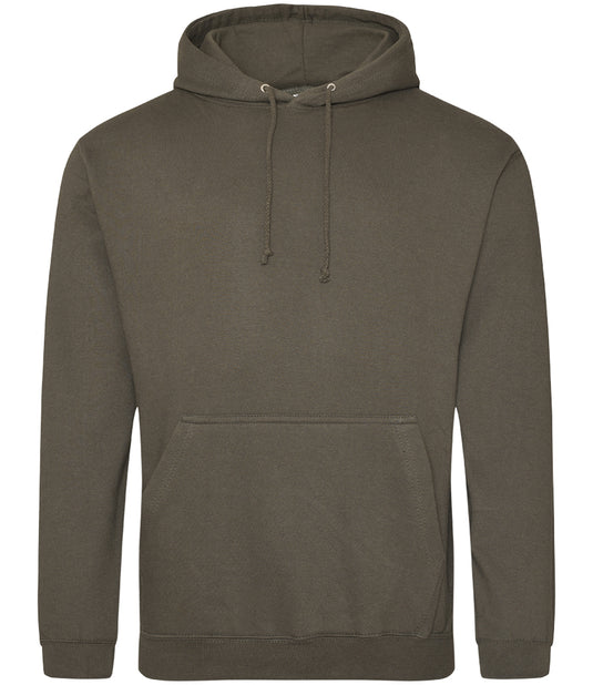 AWDis College Hoodie 280gsm JH001 Olive Green