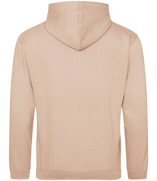 AWDis College Hoodie 280gsm JH001 Peach Perfect