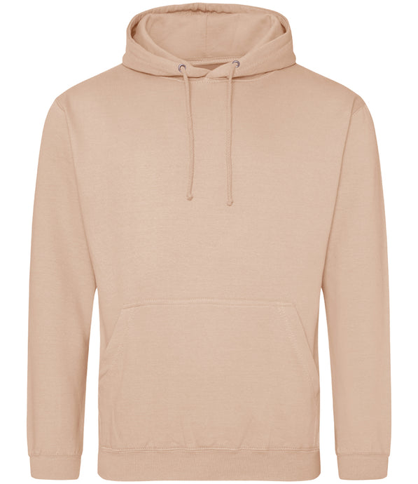 AWDis College Hoodie 280gsm JH001 Peach Perfect