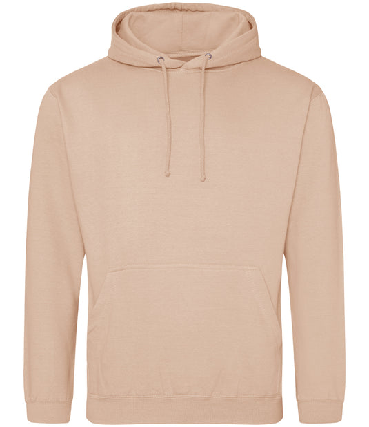 AWDis College Hoodie 280gsm JH001 Peach Perfect