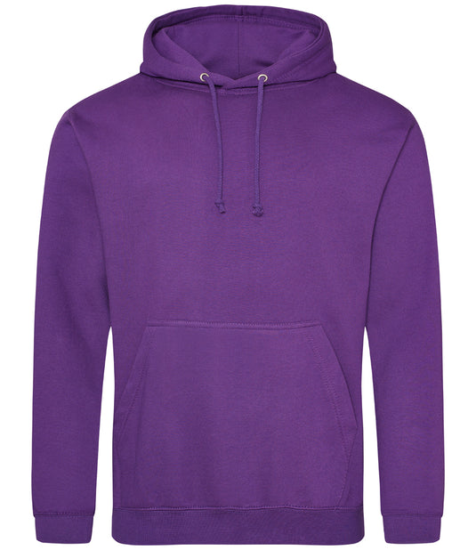 AWDis College Hoodie 280gsm JH001 Purple