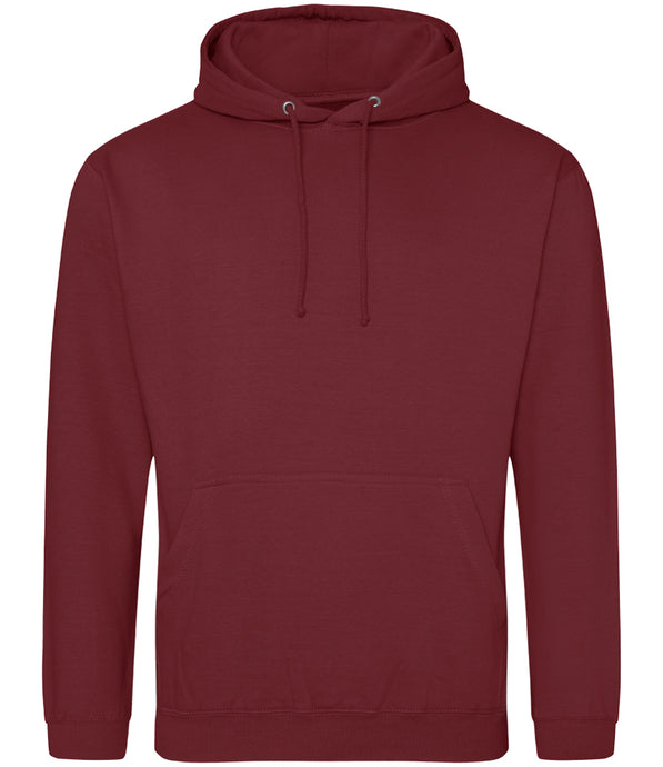 AWDis College Hoodie 280gsm JH001 Red Hot Chilli