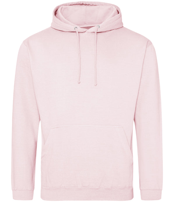 AWDis College Hoodie 280gsm JH001 Baby Pink