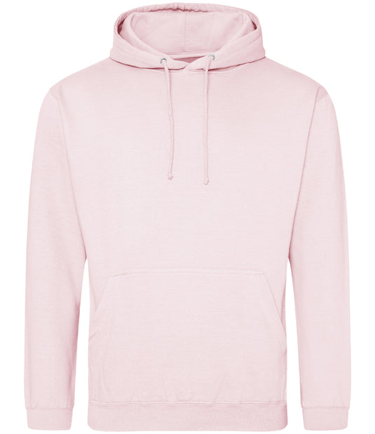 AWDis College Hoodie 280gsm JH001 Baby Pink
