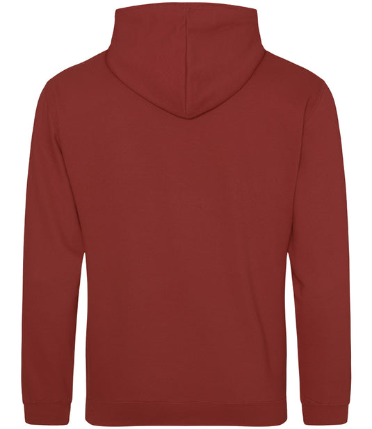 AWDis College Hoodie 280gsm JH001 Brick Red